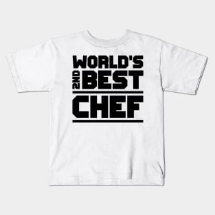 2nd best chef Kids T-Shirt